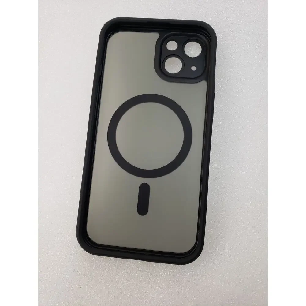 TOCOL Magnetic Phone Case for iPhone 13 (Translucent Matte Black)
